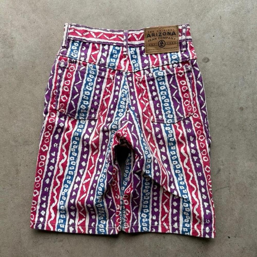 Vintage kids arizona jean company denim shorts size 8